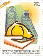 100 YEARS OF DIRECTORATE GENERAL OF MINE 2054 Indian Post